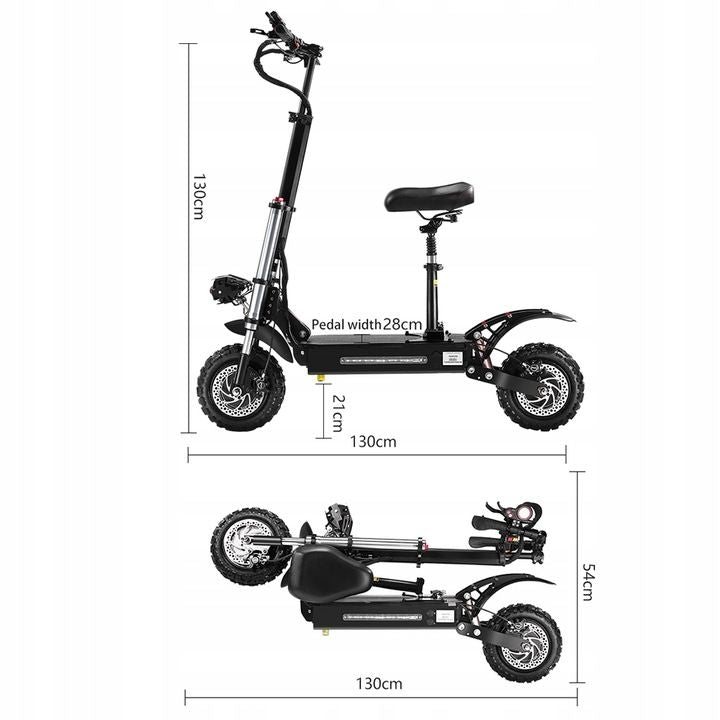 High Power Electric Adult Electric Scooter