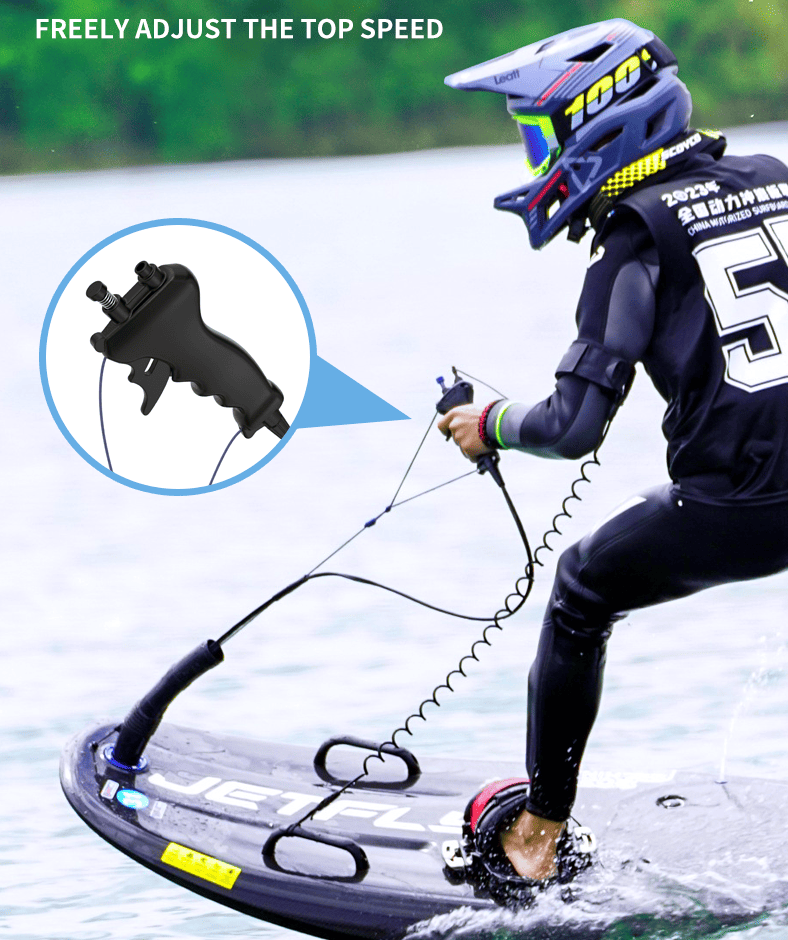 PSJF08a gasoline engine surfboard load 120kg speed 58 km/h displacement 110CC water depth 60cm safe payment PICC carburetor aviation grade carbon fiber