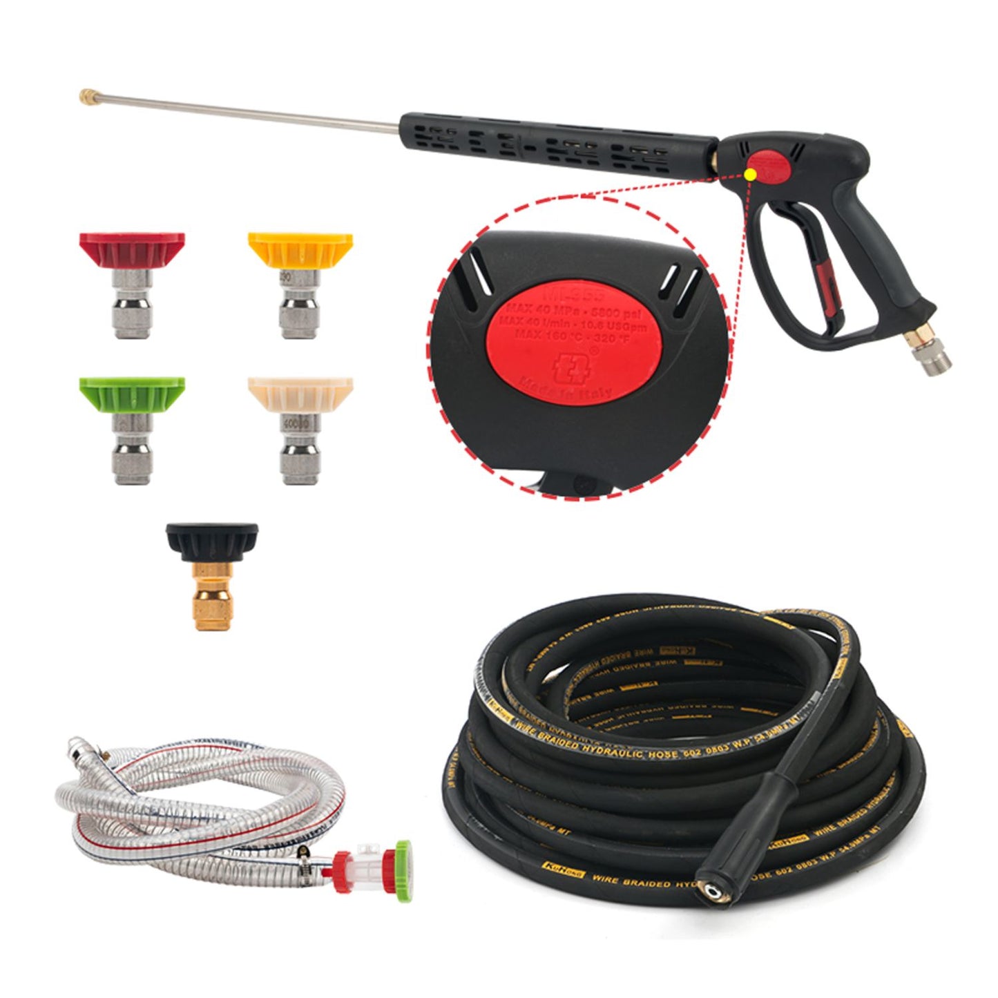Commercial Hot Water Gas-Oil Fired Pressure Washer