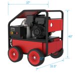Commercial Hot Water Gas-Oil Fired Pressure Washer