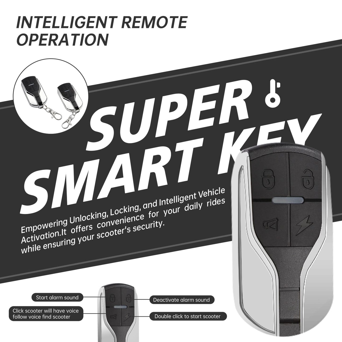 Electric Mobility Recreational Travel Scooter for Adults