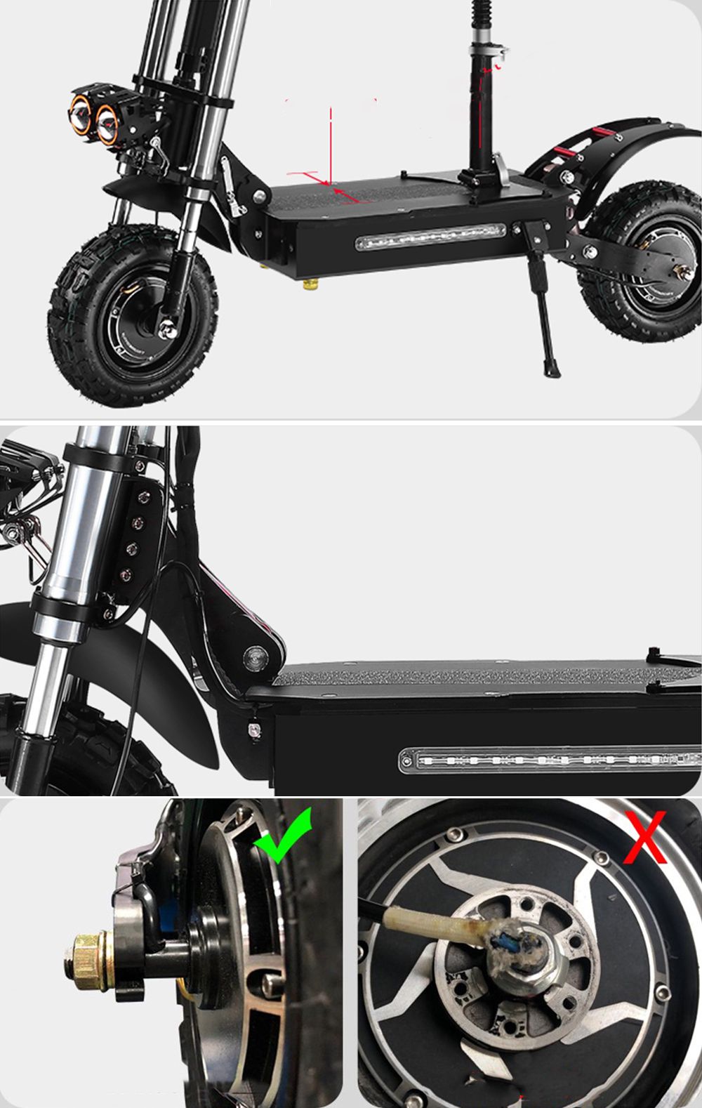 High Power Electric Adult Electric Scooter