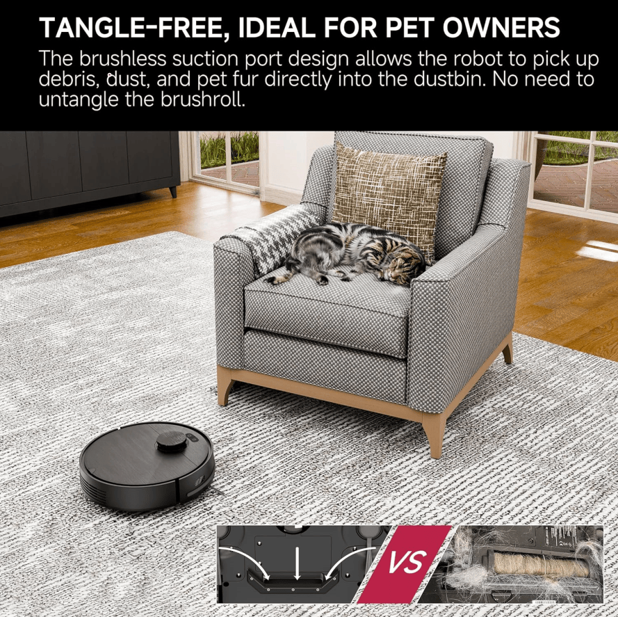 Robot powerful vacuum cleaner automatic sweeper