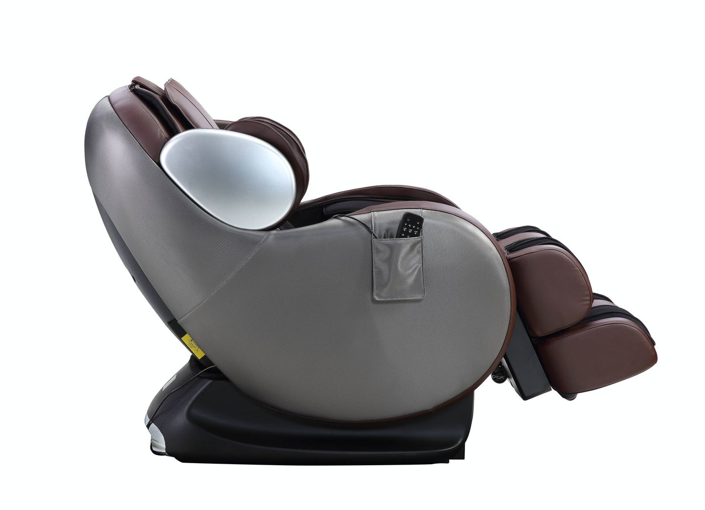 Pacari Chocolate Synthetic Leather Power 2D Massage Chair