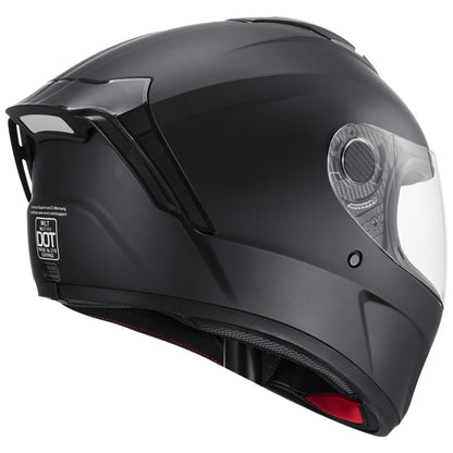 VEVOR Full Face Motorcycle Helmet Motocross Helmet with Bluetooth Communication