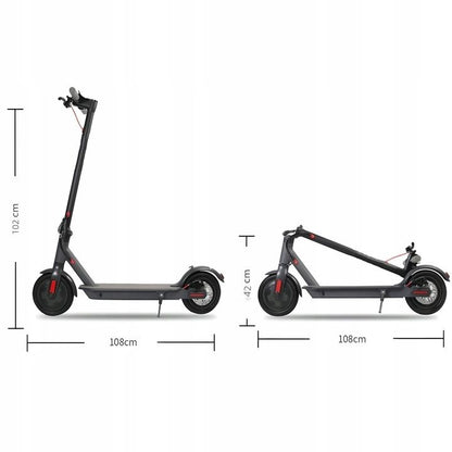 Adult Electric Scooter Folding Electric Scooter Tires 8.5 inch   Speed 35KM/H 350W 36V10.4AH J-03  motorized scooter