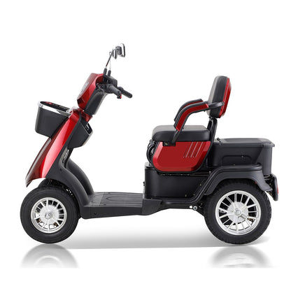 Heavy Duty 4 Wheel Mobility Scooters for Seniors & Adults 500lbs Capacity