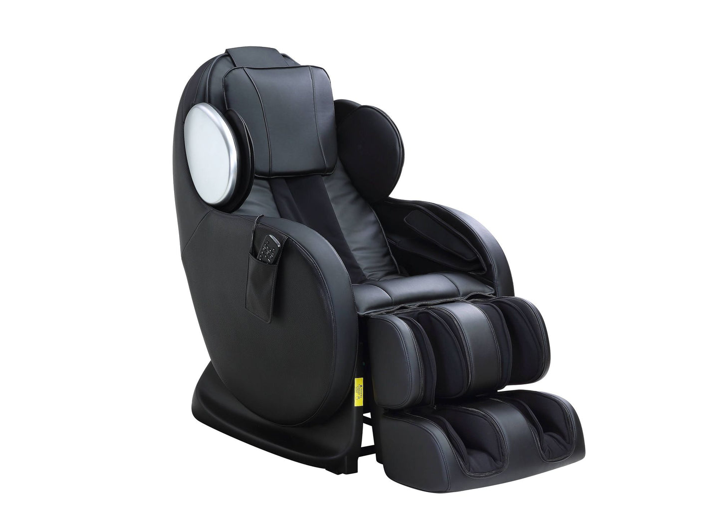 Pacari Black Synthetic Leather Power 2D Massage Chair