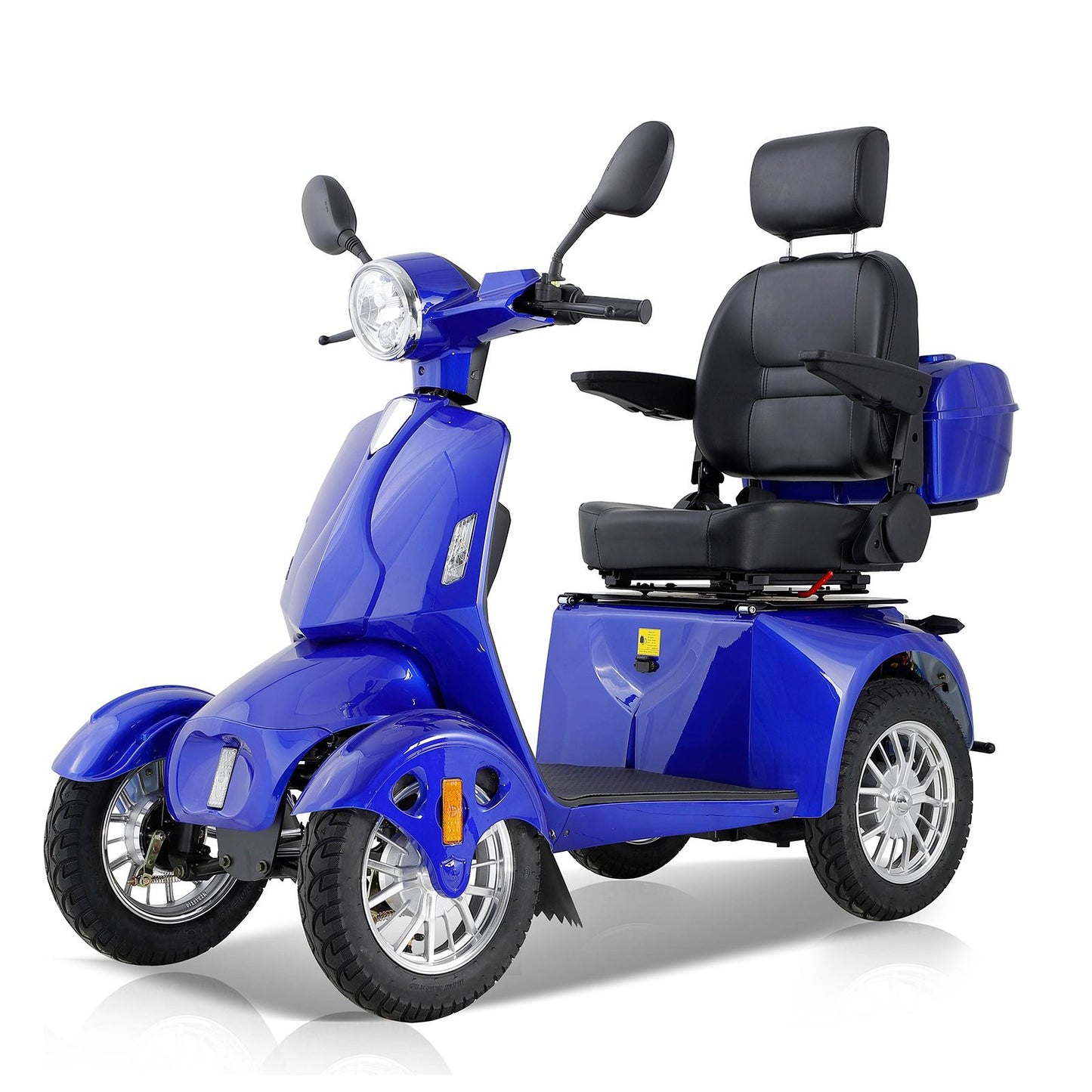 Fastest Mobility Scooter With Four Wheels For Adults & Seniors, blue 800W