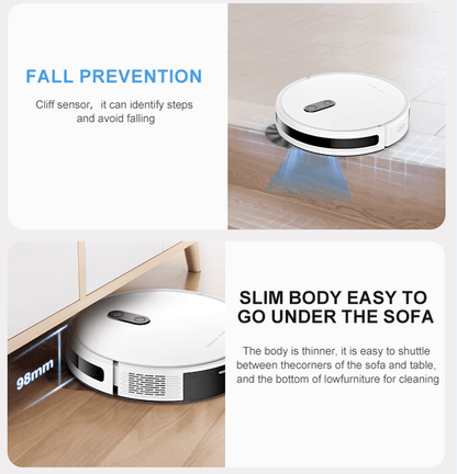 Robot vacuum cleaner automatic charging Alexa / APP 3000pa powerful vacuum