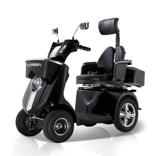 Fastest Mobility Scooter With Four Wheels For Adults & Seniors, Red 800W