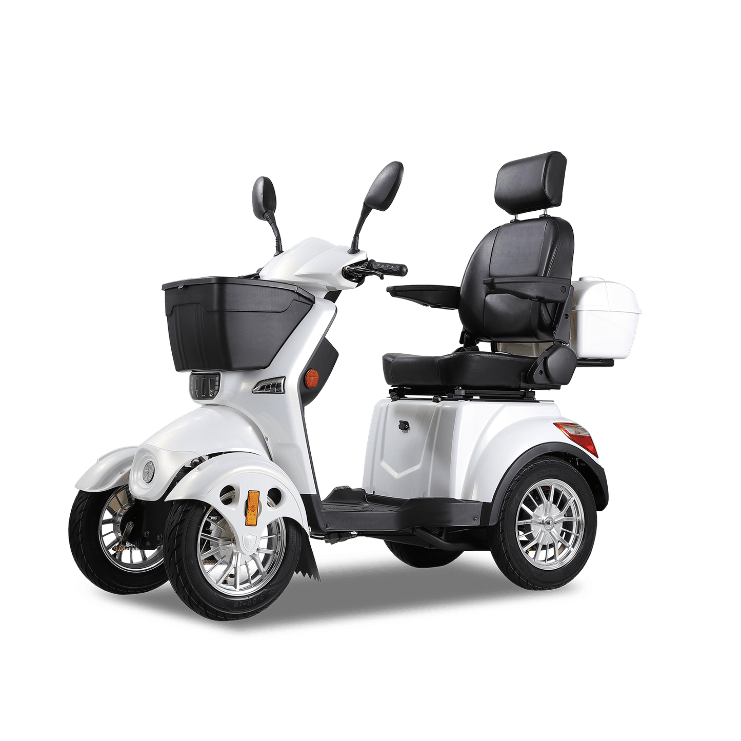 XL3D4L Electric Mobility Recreational Travel Scooter for Adults,Mobility Scooters for Seniors, 4 Wheel Powered Mobility Scooters,