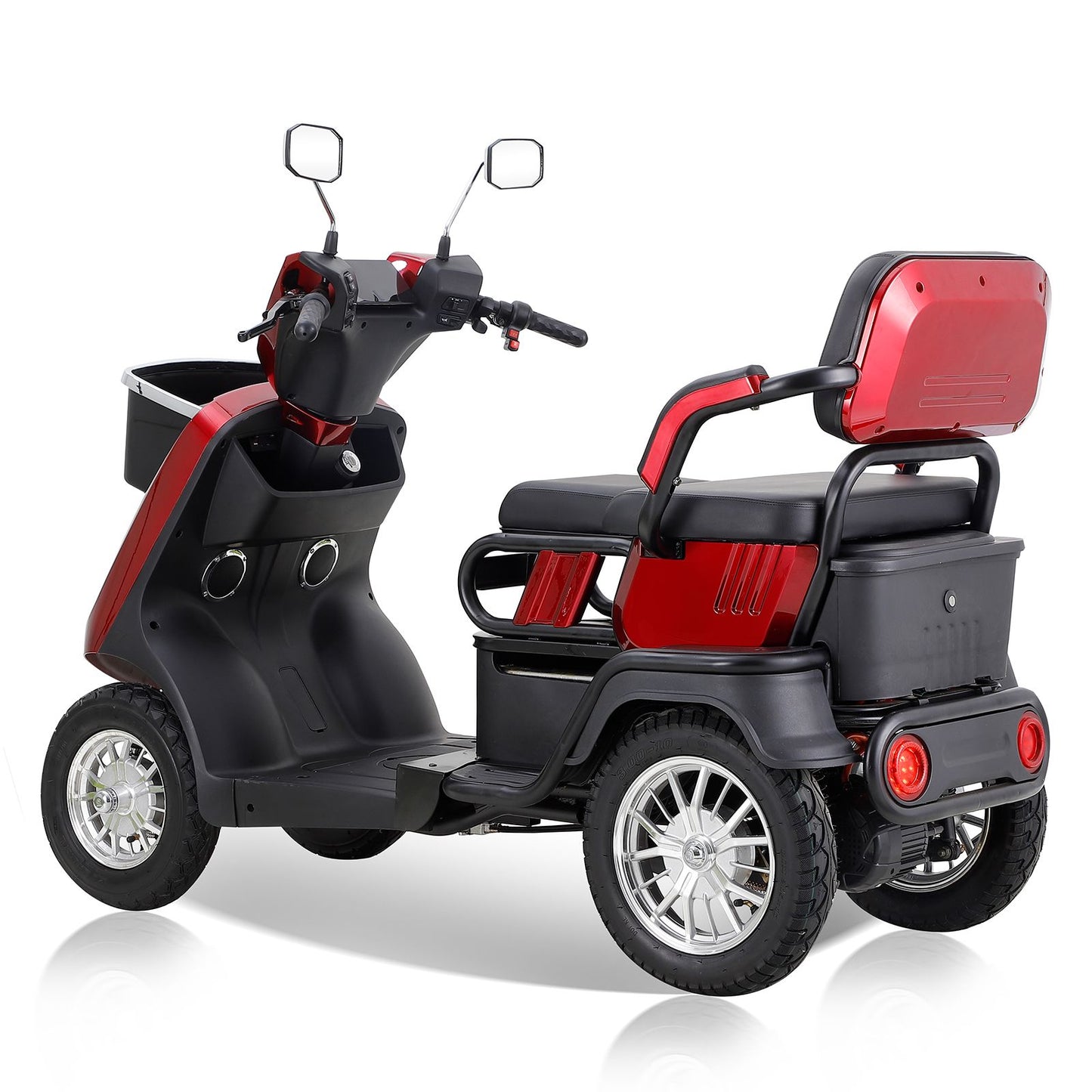 Heavy Duty 4 Wheel Mobility Scooters for Seniors & Adults 500lbs Capacity