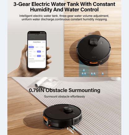 Automatic cleaning sweeper robot vacuum cleaner laser life 2.5h 32W