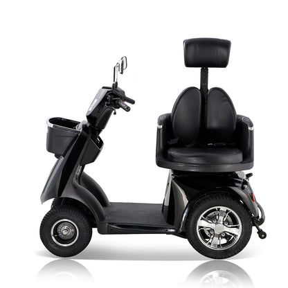 Fastest Mobility Scooter With Four Wheels For Adults & Seniors, Red 800W