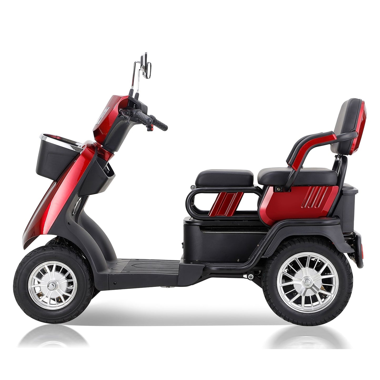 Heavy Duty 4 Wheel Mobility Scooters for Seniors & Adults 500lbs Capacity